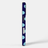 Bold Blue Polka Dots Case-Mate iPhone Hülle (Rückseite / Rechts)