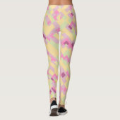 Bold Boho Abstrakt Leggings (Rückseite)
