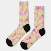 Bold Boho Abstrakter Telefonring Socken (Linkes Detail)