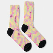 Bold Boho Abstrakter Telefonring Socken (Rechts)