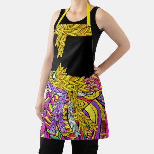 BOLD BOHO BRAID-Design-Schürze Schürze