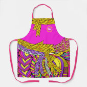 BOLD BOHO BRAID Design Version 2 Schürze (Vorderseite)