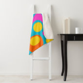 Bold Boogie – Abstract Retro Pop Blanket   Sherpadecke (Beispiel)