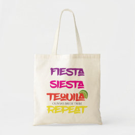 BOLD Bride Stamm Fiesta Siesta Tequila Wiederholun Tragetasche