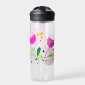 Bold Bright Florals Trinkflasche (Vorderseite)