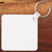 Bold Bull Symbol Keychain – Simple, Stylish  Schlüsselanhänger (Rückseite)