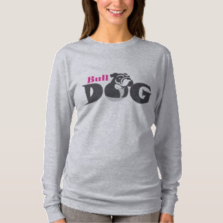 Bold Bulldog Silhouette - Classic Dog Lover Te T-Shirt