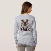 Bold Bulldog Silhouette - Classic Dog Lover Te T-Shirt (Schwarz voll)