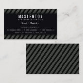 BOLD BUSINESS CARD :: Warnstreifen 5 Visitenkarte (Vorne/Hinten)