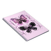 Bold Butterfly Duo Notizblock (Rechte Seite)