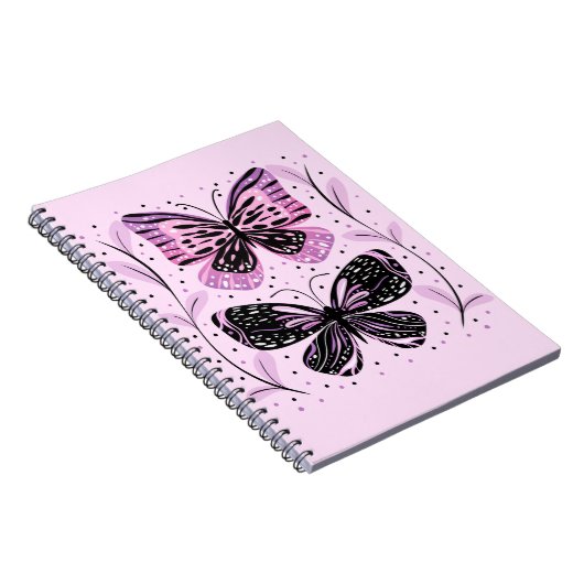 Bold Butterfly Duo Notizblock (Rechte Seite)