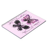 Bold Butterfly Duo Notizblock (Linke Seite)