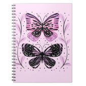 Bold Butterfly Duo Notizblock (Vorderseite)