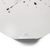 *~* Bold Butterfly Spash Wasserfarbe AP52 Poster (Ecke)