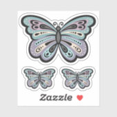 Bold Butterfly Vinyl Aufkleber (Blatt)