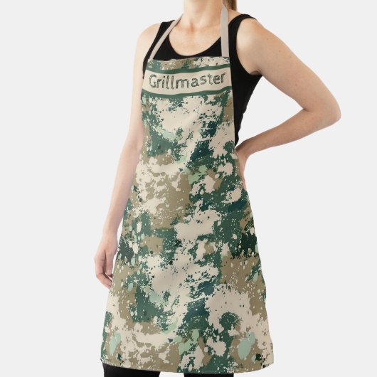 Bold Camo Print Kitchen & Grill Gear Schürze (InSitu)
