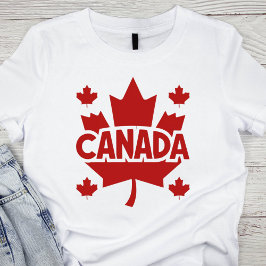 Bold Canada Maple Leaf T-Shirt