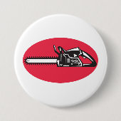 Bold Chainsaw Lumberjack Logging Tool Button (Vorderseite)