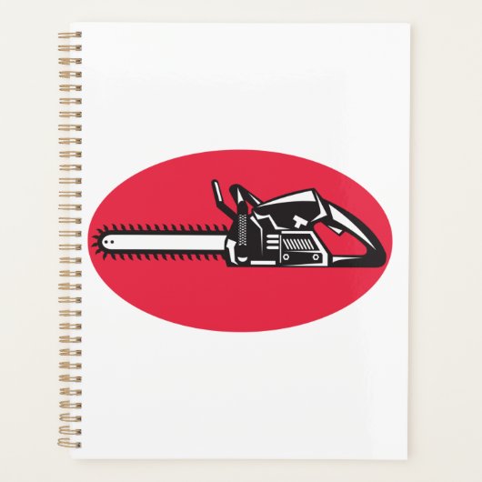 Bold Chainsaw Lumberjack Logging Tool Planer (Vorderseite)