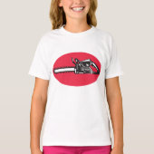 Bold Chainsaw Lumberjack Logging Tool T-Shirt (Vorderseite)