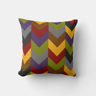 Bold Chevrons Throw Kissen