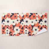 Bold & Chic Anemone Badehandtuch (Badehandtuch)