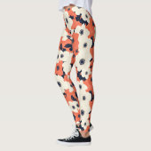 Bold & Chic Anemone Leggings (Links)