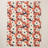 Bold & Chic Anemone Sherpadecke (Vorderseite)