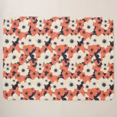 Bold & Chic Anemone Sherpadecke (Vorderseite (Horizontal))