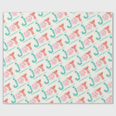 Bold Chunky Geometric Joy Colorful Dots Holiday Geschenkpapier (Flach)