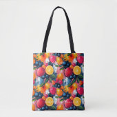 Bold Citrus & Berry Splash Wellness Tote Beutel Tasche (Vorderseite)