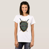 Bold Clan Thomson Tartan Scottish Shield T-Shirt (Vorne ganz)
