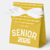 Bold Class of 2026 Graduation Pattern Geschenkschachtel (Vorderseite)