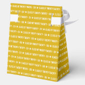 Bold Class of 2026 Graduation Pattern Geschenkschachtel (Rückseite)