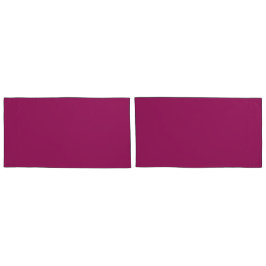 Bold Color Block Wedding Invite – Magenta Kissenbezug