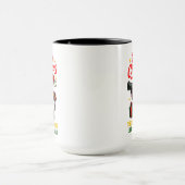 Bold Combo Mug Gangster Snowman unique Christmas Tasse (Zentrum)