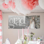 Bold ConGRADulations Foto Abschluss Banner