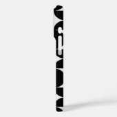 "Bold Contrast: Black & White iPhone 16 Pro Cover" Case-Mate iPhone Hülle (Rückseite / Links)