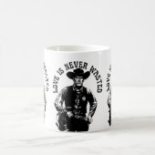 Bold Cowboy Love Statement Kaffeetasse (Mittel)