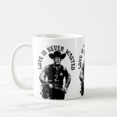 Bold Cowboy Love Statement Kaffeetasse (Links)