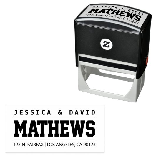 Bold Creative Stylish Permastempel (Beispiel)