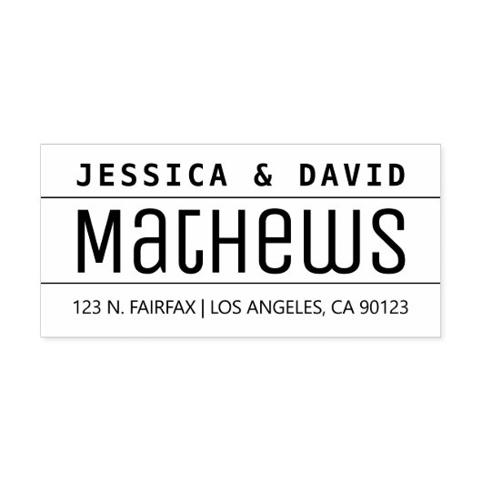 Bold Creative Stylish Permastempel (Design)