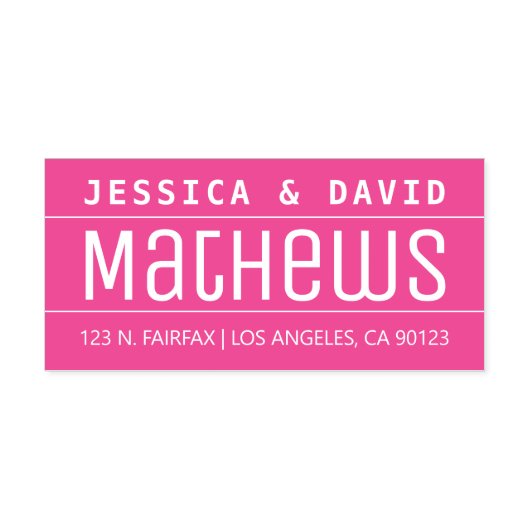 Bold Creative Stylish Permastempel (Design)