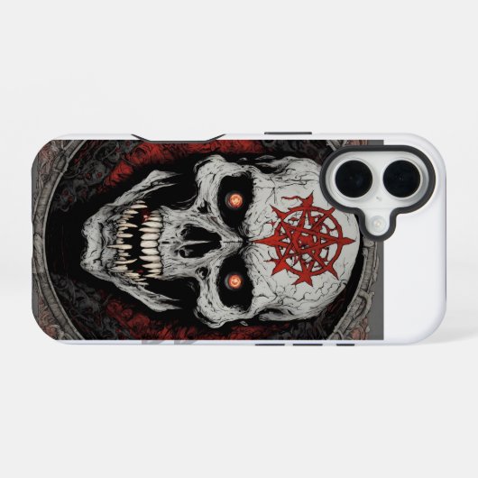 Bold Creature Design iPhone 16 Case - Dauerhaft & Hülle (Rückseite (Horizontal))