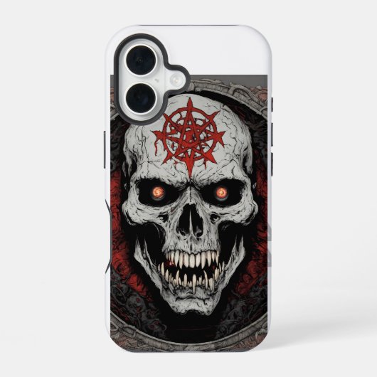 Bold Creature Design iPhone 16 Case - Dauerhaft & Hülle (Rückseite)