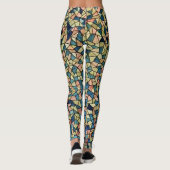 Bold Cubism Style Print Leggings (Rückseite)