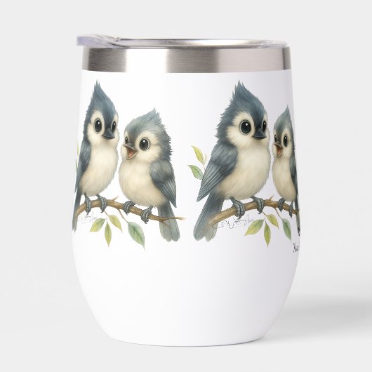 Bold Curious Titmouse (Rechts)