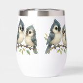 Bold Curious Titmouse (Rückseite)