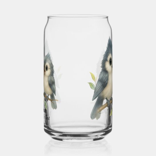 Bold Curious Titmouse Dosenglas (Links)