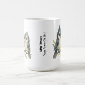 Bold Curious Titmouse Kaffeetasse (Mittel)